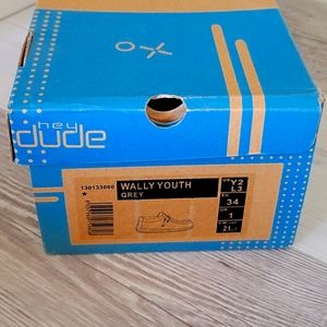 Hey Dude Boys Grey shoes